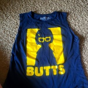 Tina Belcher Butts Muscle Tee - Medium